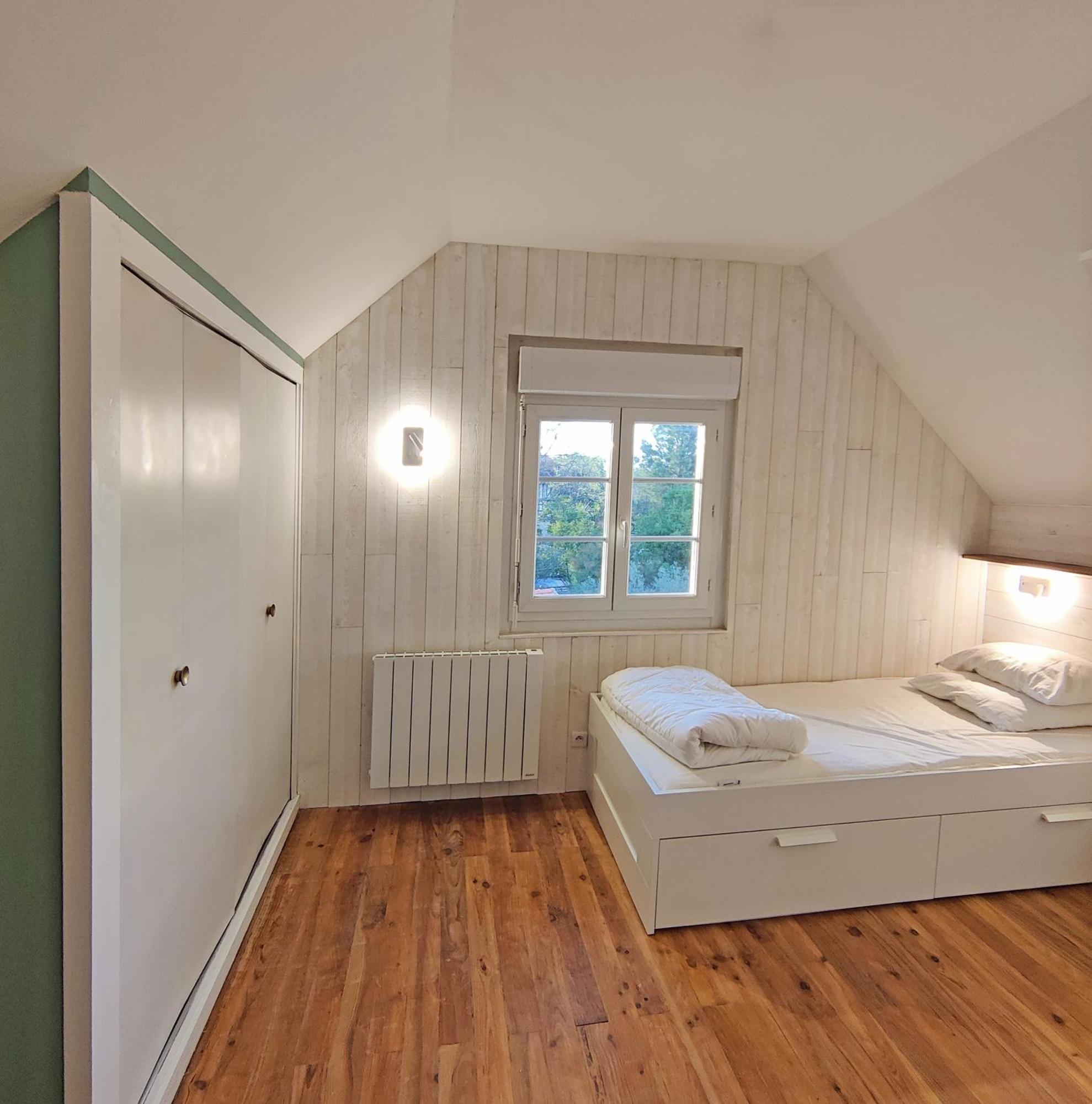 Appartement 2 Chambres Bassin D'Arcachon Front De Mer, Plage Du Betey 安德诺莱斯贝恩 外观 照片