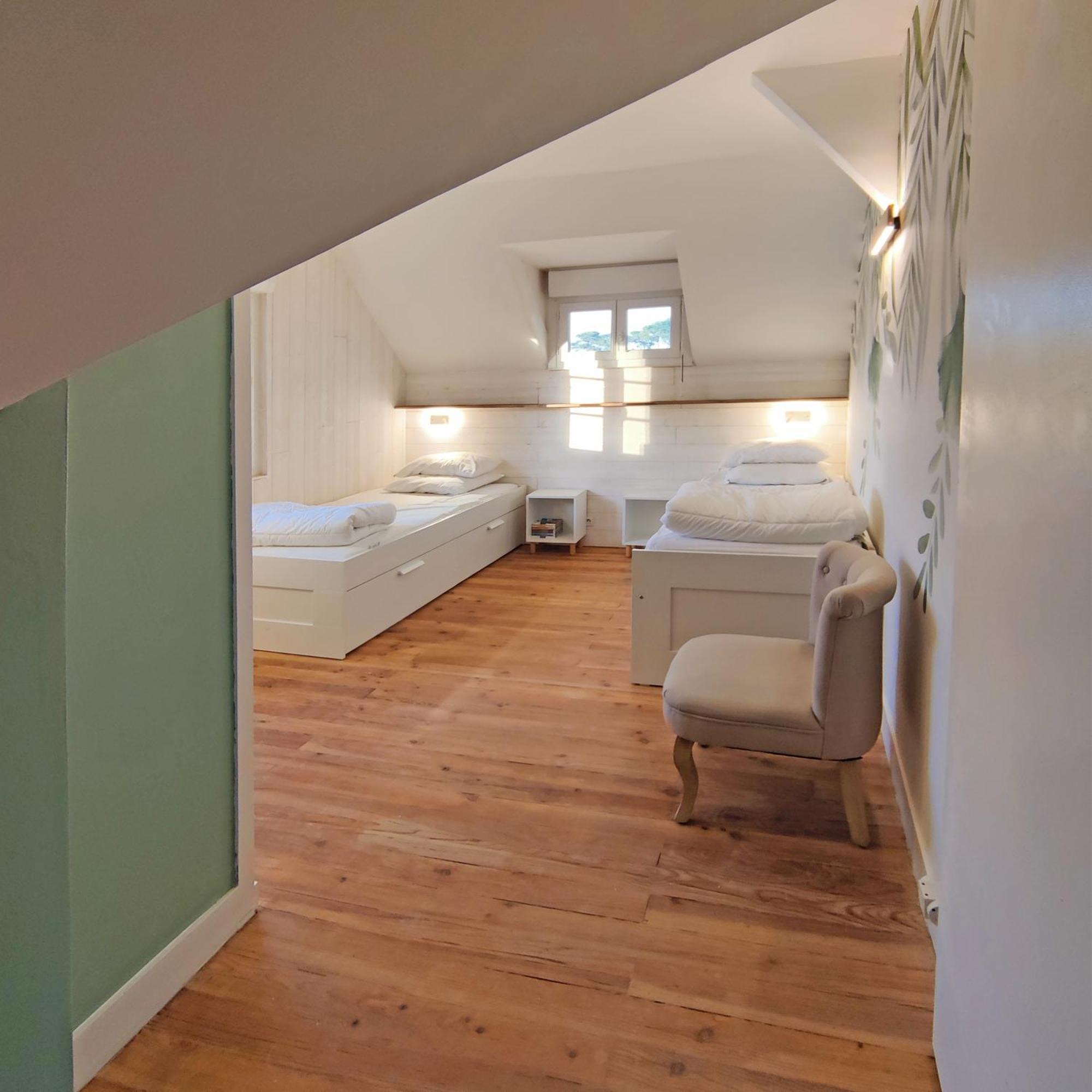 Appartement 2 Chambres Bassin D'Arcachon Front De Mer, Plage Du Betey 安德诺莱斯贝恩 外观 照片