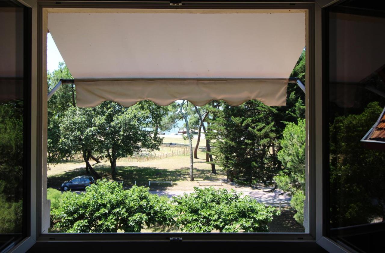 Appartement 2 Chambres Bassin D'Arcachon Front De Mer, Plage Du Betey 安德诺莱斯贝恩 外观 照片