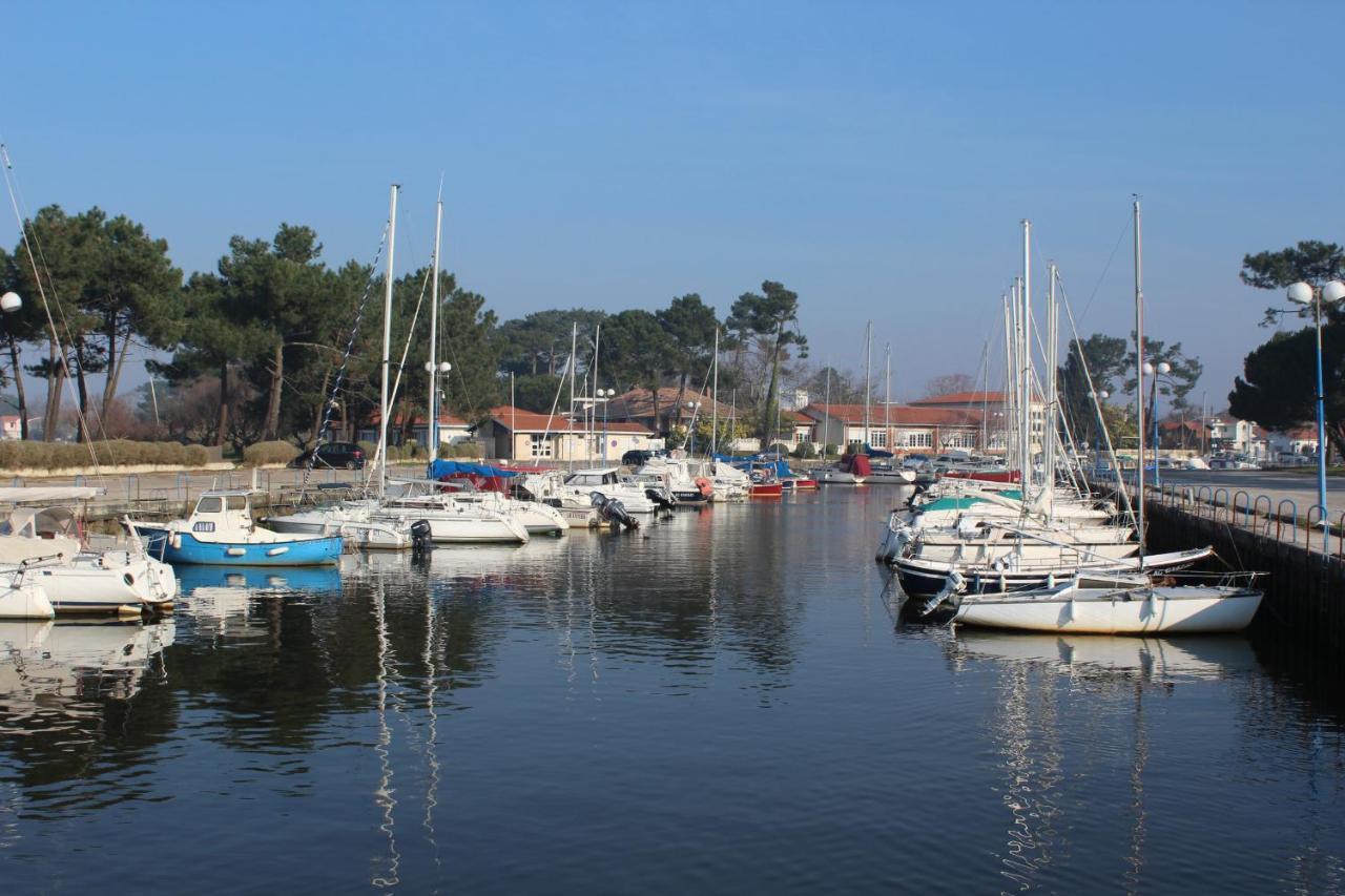 Appartement 2 Chambres Bassin D'Arcachon Front De Mer, Plage Du Betey 安德诺莱斯贝恩 外观 照片